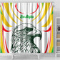 Mali Les Aigles Football Shower Curtain Eagles Sporty Style
