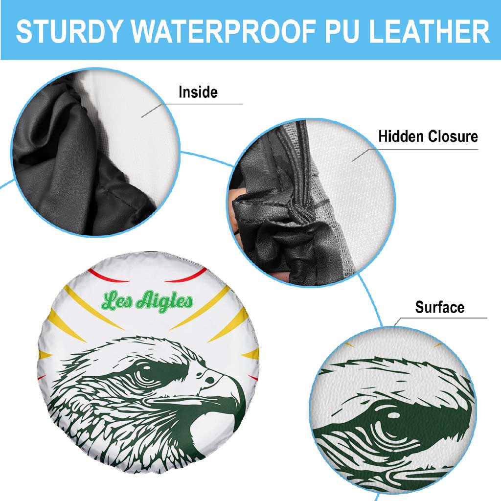 Mali Les Aigles Football Spare Tire Cover Eagles Sporty Style