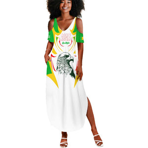 Mali Les Aigles Football Summer Maxi Dress Eagles Sporty Style