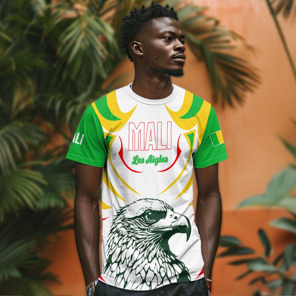 Mali Les Aigles Football T shirt Eagles Sporty Style