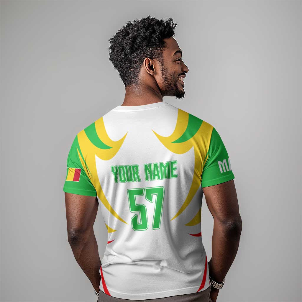 Mali Les Aigles Football T shirt Eagles Sporty Style
