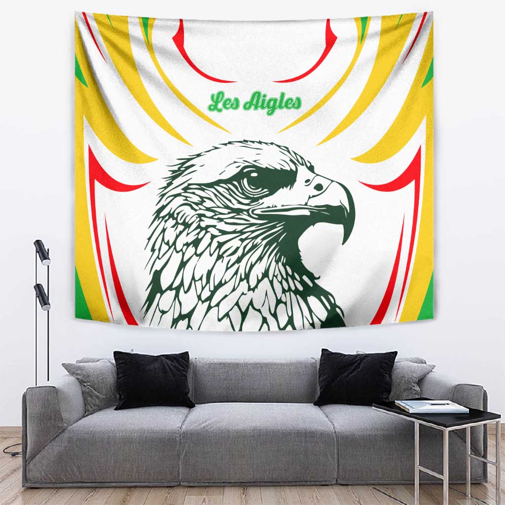 Mali Les Aigles Football Tapestry Eagles Sporty Style