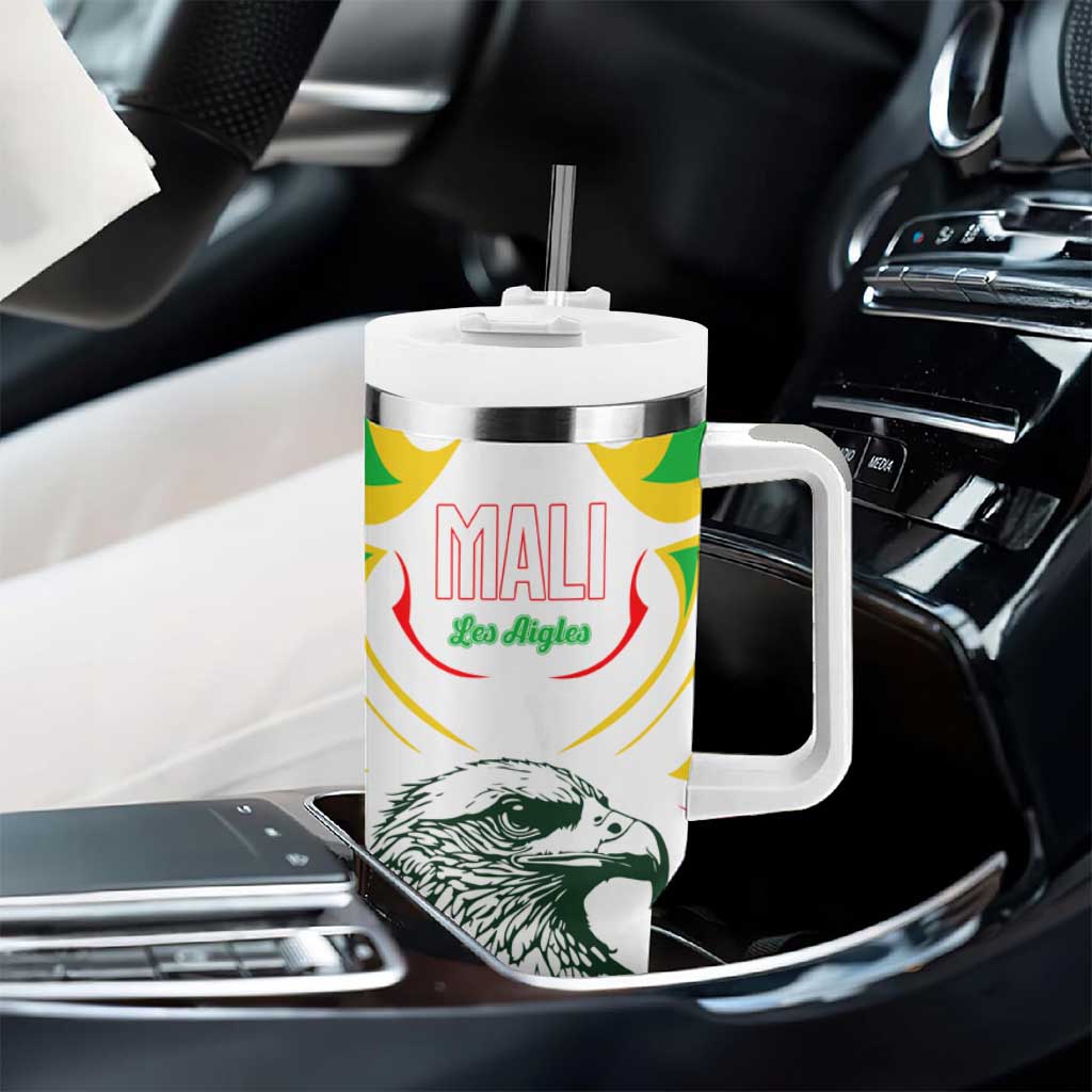 Mali Les Aigles Football Tumbler With Handle Eagles Sporty Style