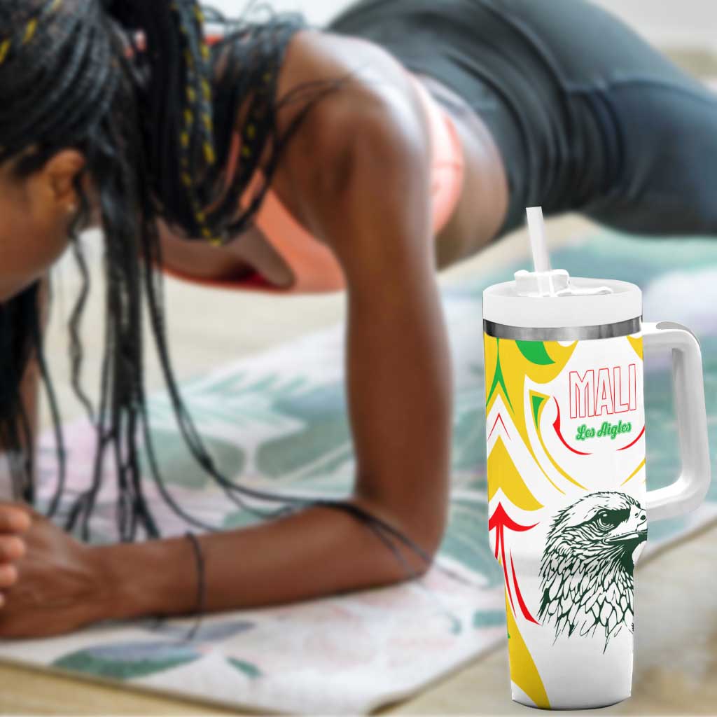 Mali Les Aigles Football Tumbler With Handle Eagles Sporty Style