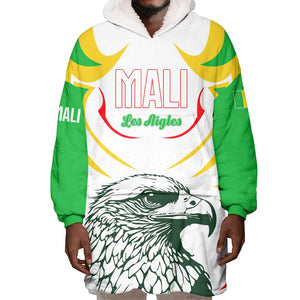 Mali Les Aigles Football Wearable Blanket Hoodie Eagles Sporty Style