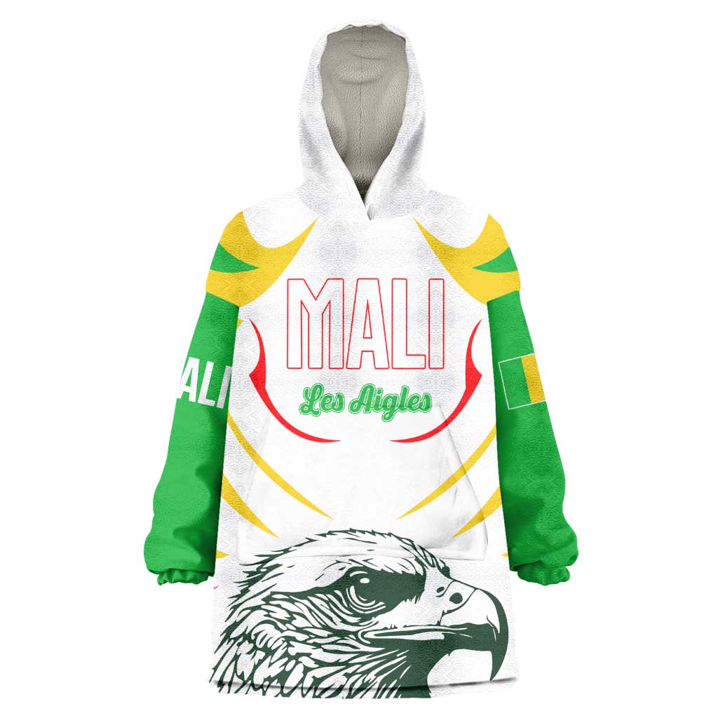 Mali Les Aigles Football Wearable Blanket Hoodie Eagles Sporty Style
