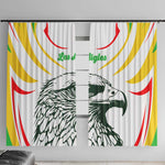 Mali Les Aigles Football Window Curtain Eagles Sporty Style