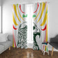 Mali Les Aigles Football Window Curtain Eagles Sporty Style