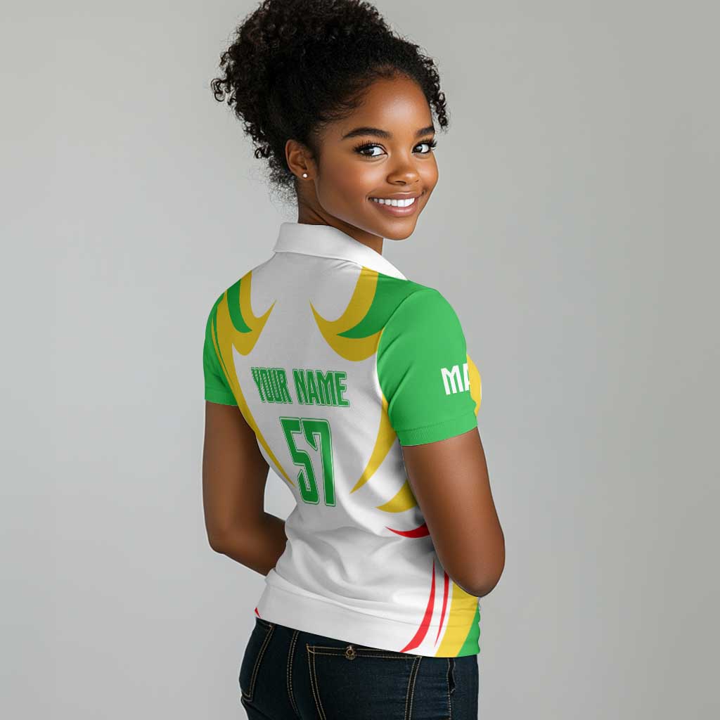 Mali Les Aigles Football Women Polo Shirt Eagles Sporty Style