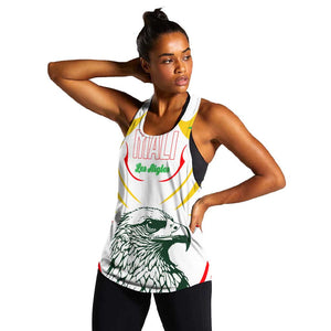 Mali Les Aigles Football Women Racerback Tank Eagles Sporty Style