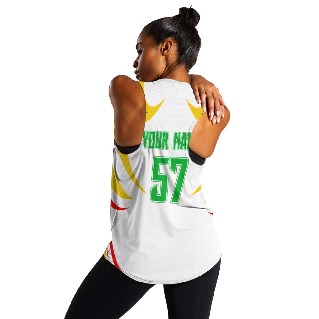 Mali Les Aigles Football Women Racerback Tank Eagles Sporty Style