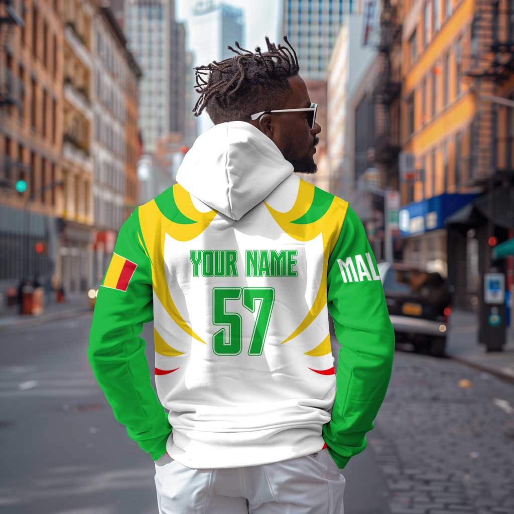 Mali Les Aigles Football Zip Hoodie Eagles Sporty Style