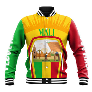 I Love Mali Baseball Jacket Famous Tourist Destinations