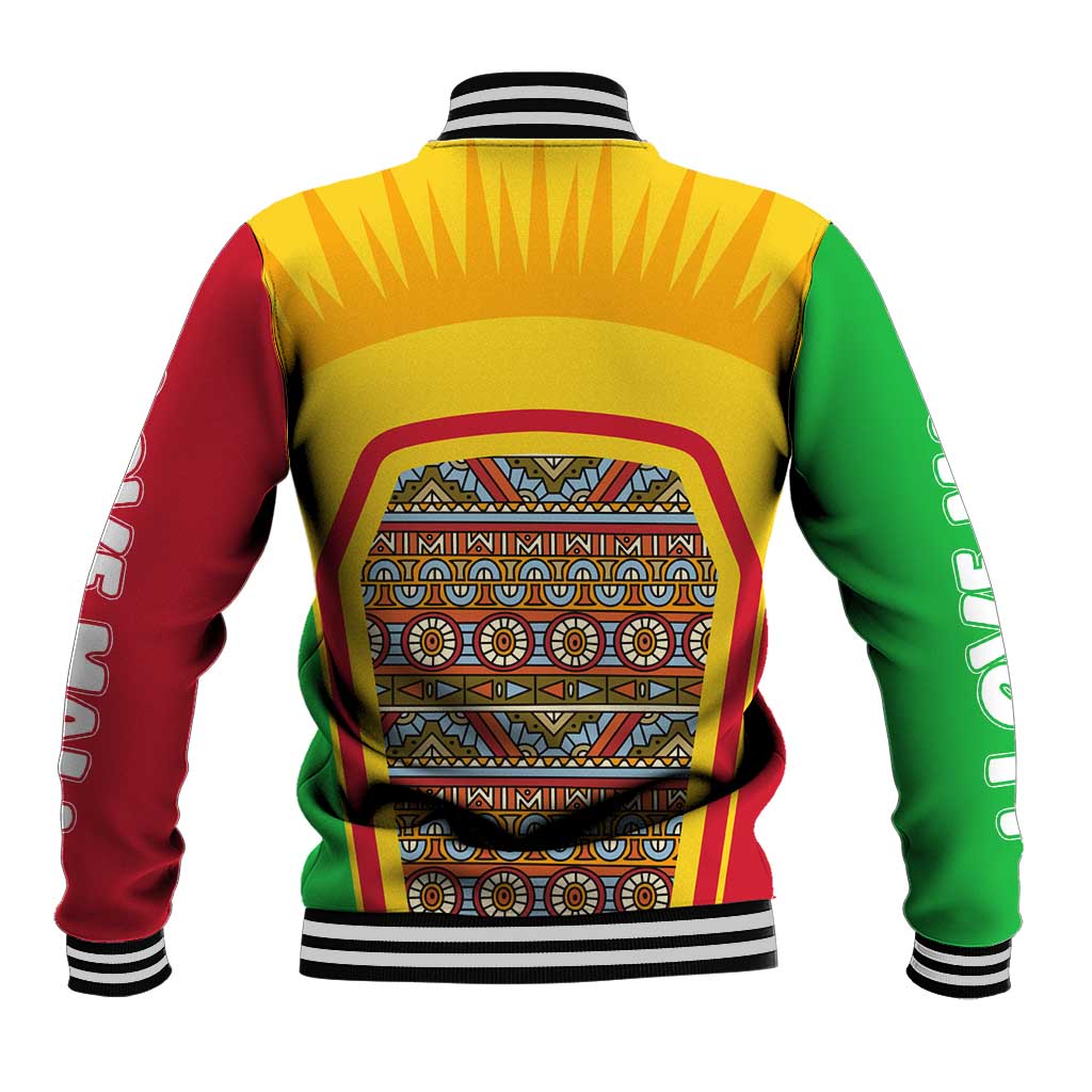 I Love Mali Baseball Jacket Famous Tourist Destinations
