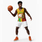 I Love Mali Basketball Jersey Famous Tourist Destinations - African Pride
