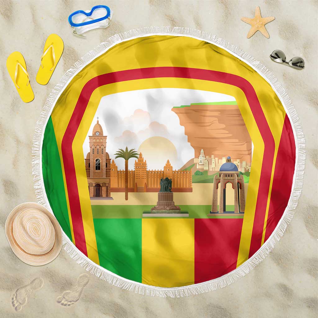 I Love Mali Beach Blanket Famous Tourist Destinations