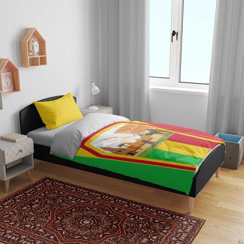 I Love Mali Bedding Set Famous Tourist Destinations