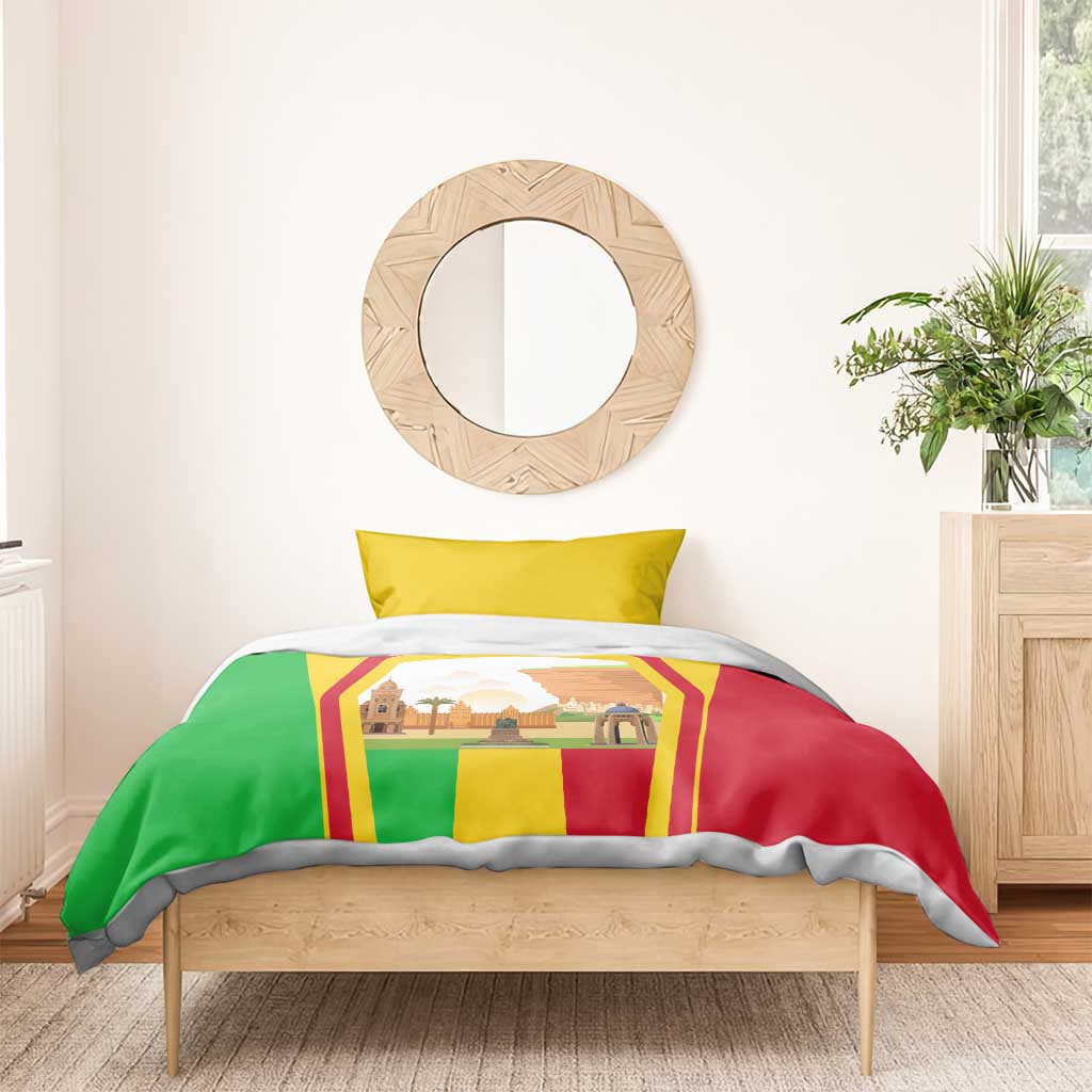 I Love Mali Bedding Set Famous Tourist Destinations