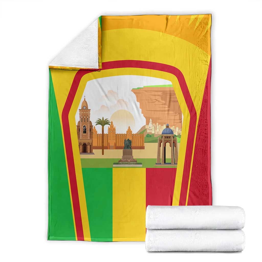 I Love Mali Blanket Famous Tourist Destinations