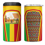 I Love Mali 4 in 1 Can Cooler Tumbler Famous Tourist Destinations