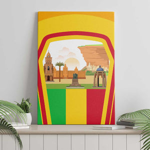 I Love Mali Canvas Wall Art Famous Tourist Destinations