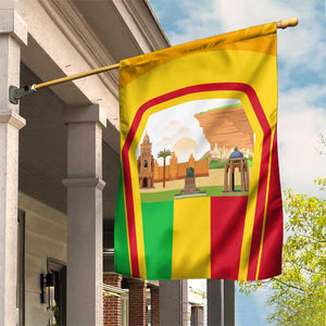 I Love Mali Garden Flag Famous Tourist Destinations