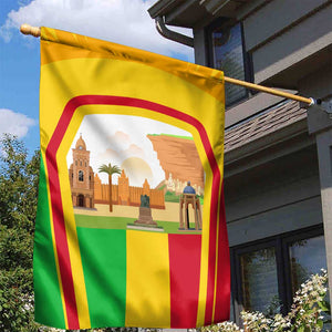 I Love Mali Garden Flag Famous Tourist Destinations