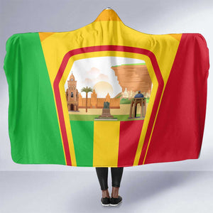 I Love Mali Hooded Blanket Famous Tourist Destinations