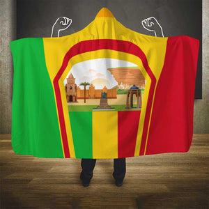 I Love Mali Hooded Blanket Famous Tourist Destinations