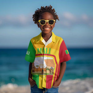 I Love Mali Kid Hawaiian Shirt Famous Tourist Destinations