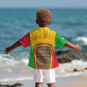 I Love Mali Kid Hawaiian Shirt Famous Tourist Destinations