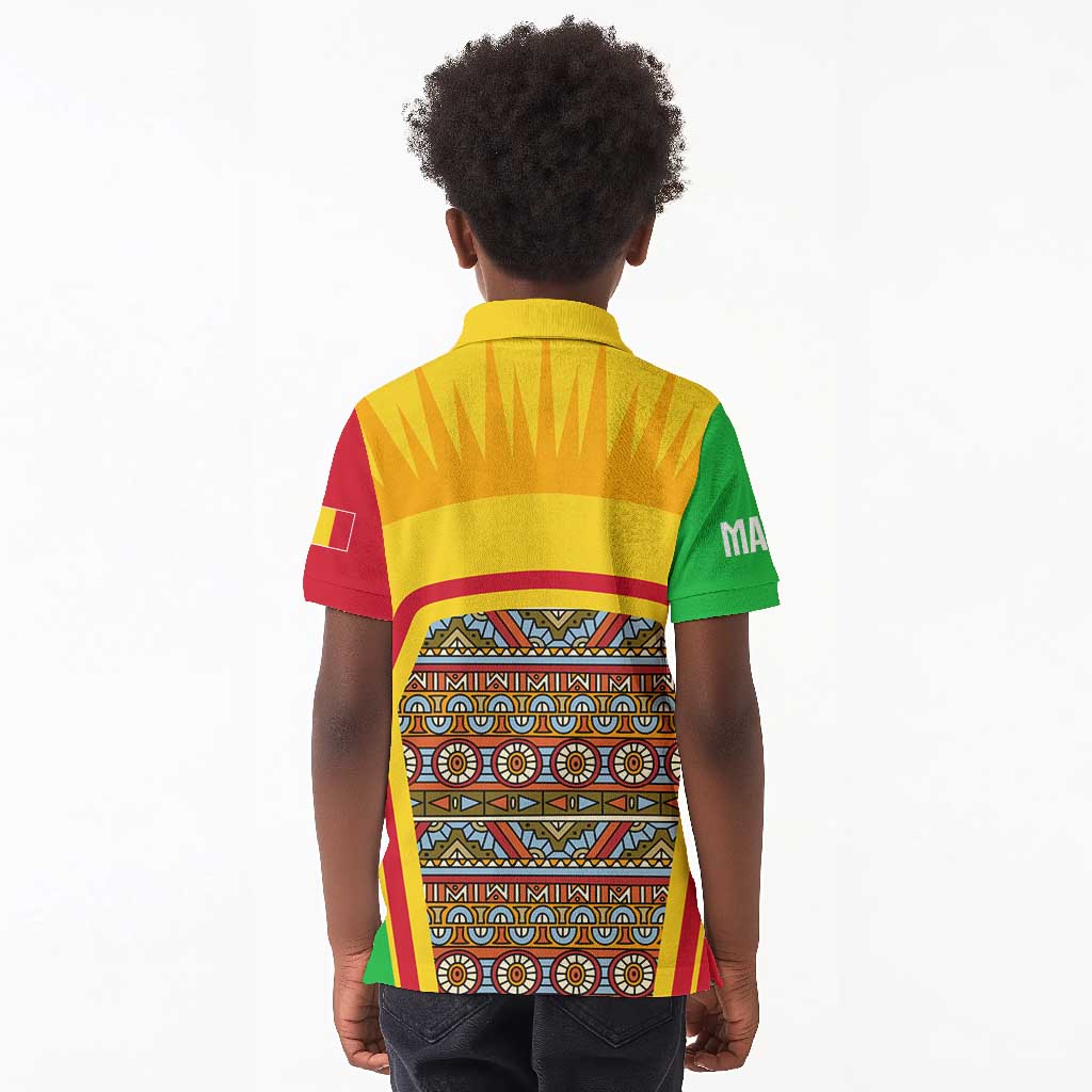 I Love Mali Kid Polo Shirt Famous Tourist Destinations