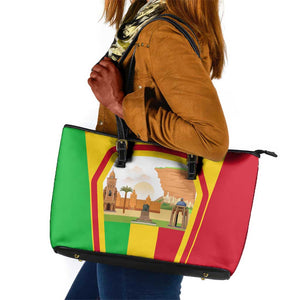 I Love Mali Leather Tote Bag Famous Tourist Destinations