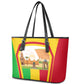 I Love Mali Leather Tote Bag Famous Tourist Destinations