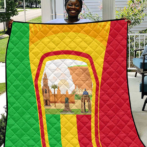 I Love Mali Quilt Famous Tourist Destinations