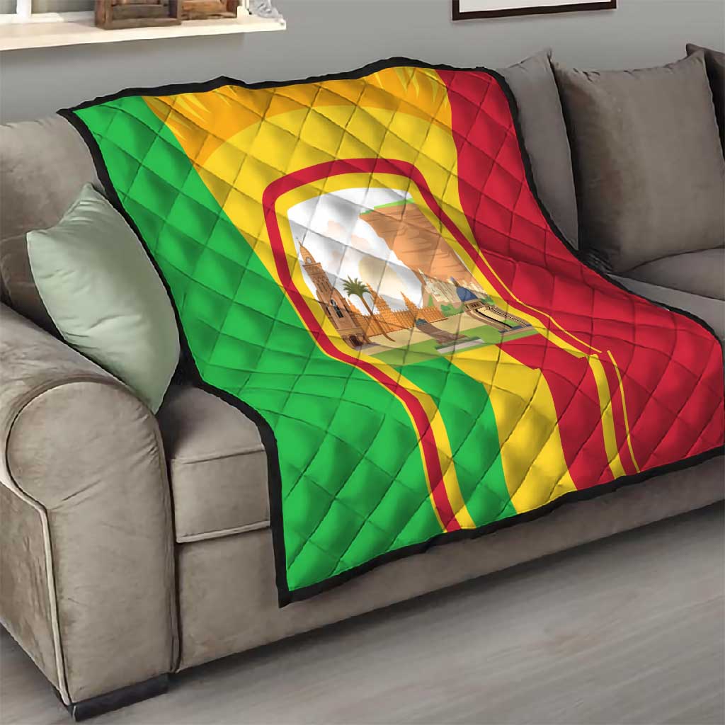 I Love Mali Quilt Famous Tourist Destinations