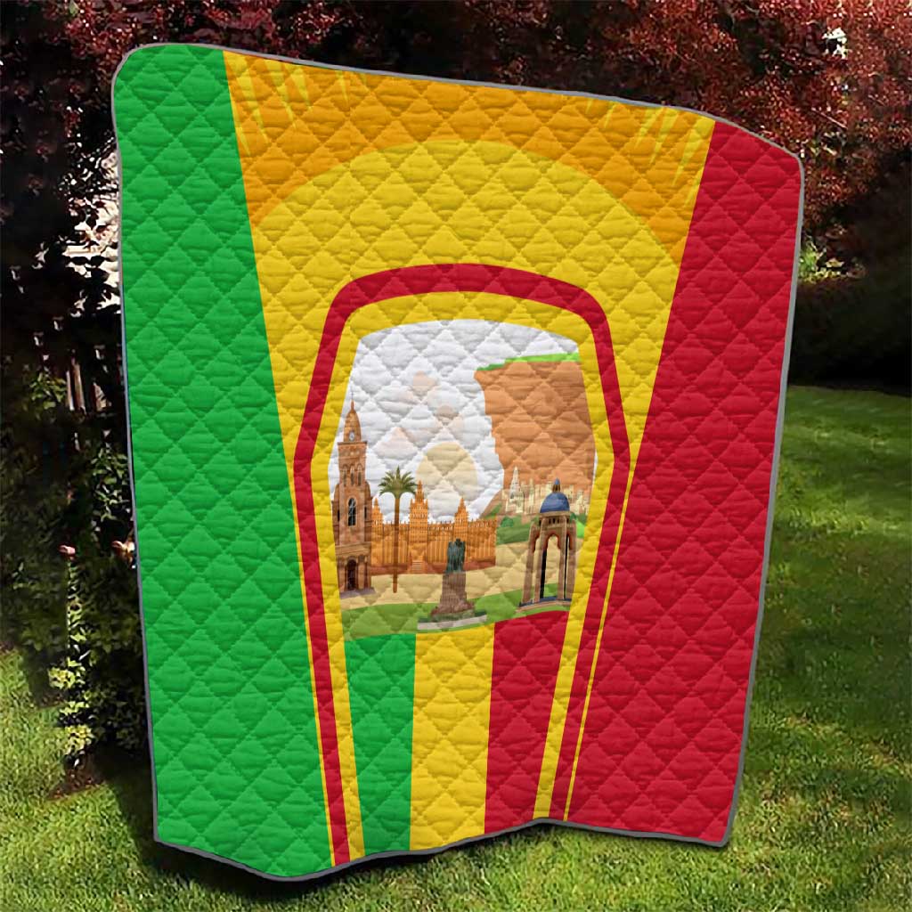 I Love Mali Quilt Famous Tourist Destinations