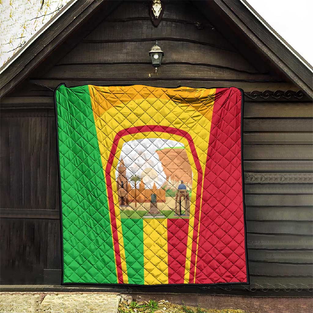 I Love Mali Quilt Famous Tourist Destinations