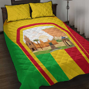 I Love Mali Quilt Bed Set Famous Tourist Destinations
