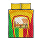 I Love Mali Quilt Bed Set Famous Tourist Destinations