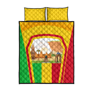 I Love Mali Quilt Bed Set Famous Tourist Destinations