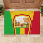 I Love Mali Rubber Doormat Famous Tourist Destinations