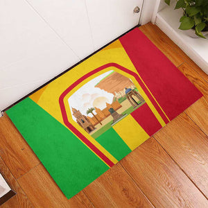 I Love Mali Rubber Doormat Famous Tourist Destinations