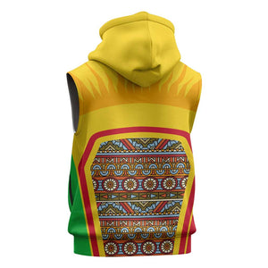 I Love Mali Sleeveless Hoodie Famous Tourist Destinations - African Pride