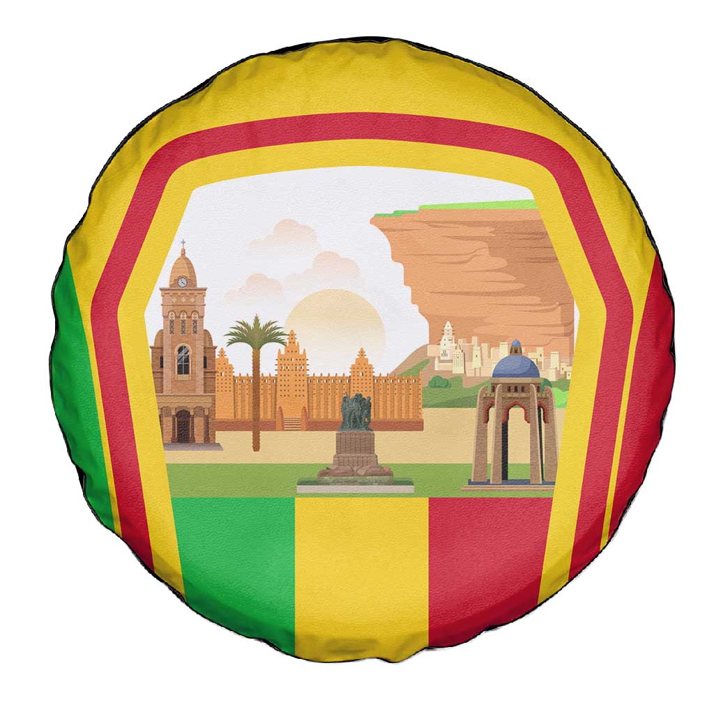I Love Mali Spare Tire Cover Famous Tourist Destinations