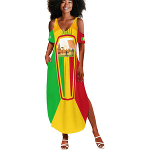 I Love Mali Summer Maxi Dress Famous Tourist Destinations