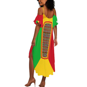 I Love Mali Summer Maxi Dress Famous Tourist Destinations