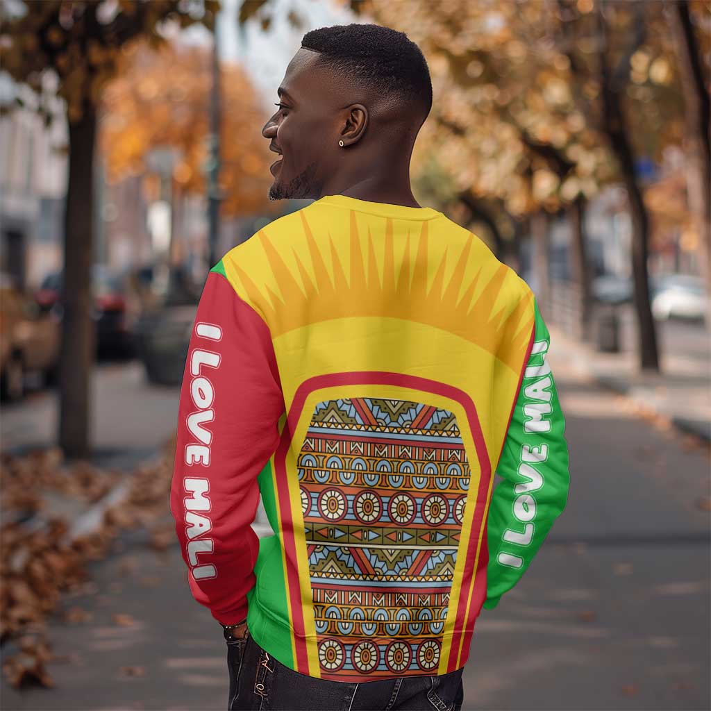 I Love Mali Sweatshirt Famous Tourist Destinations