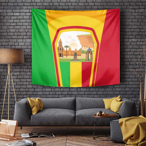 I Love Mali Tapestry Famous Tourist Destinations