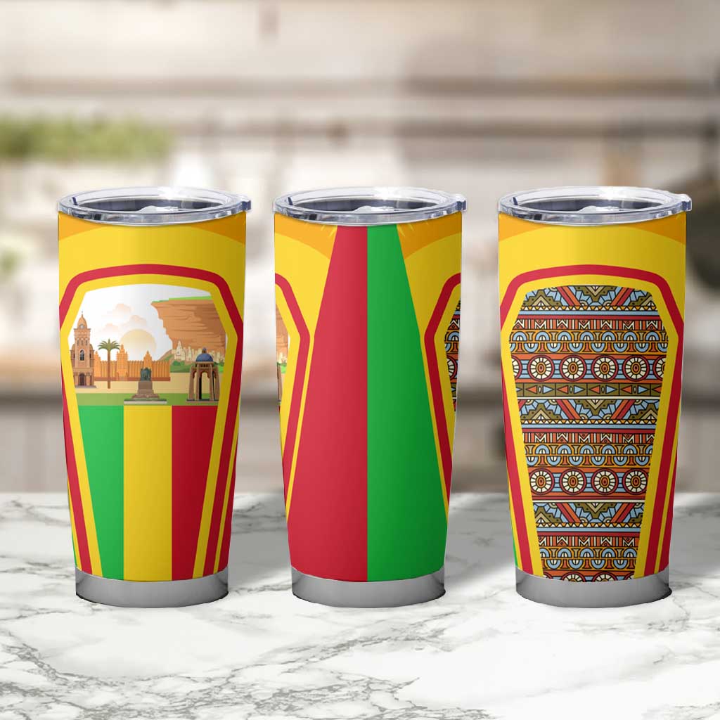 I Love Mali Tumbler Cup Famous Tourist Destinations